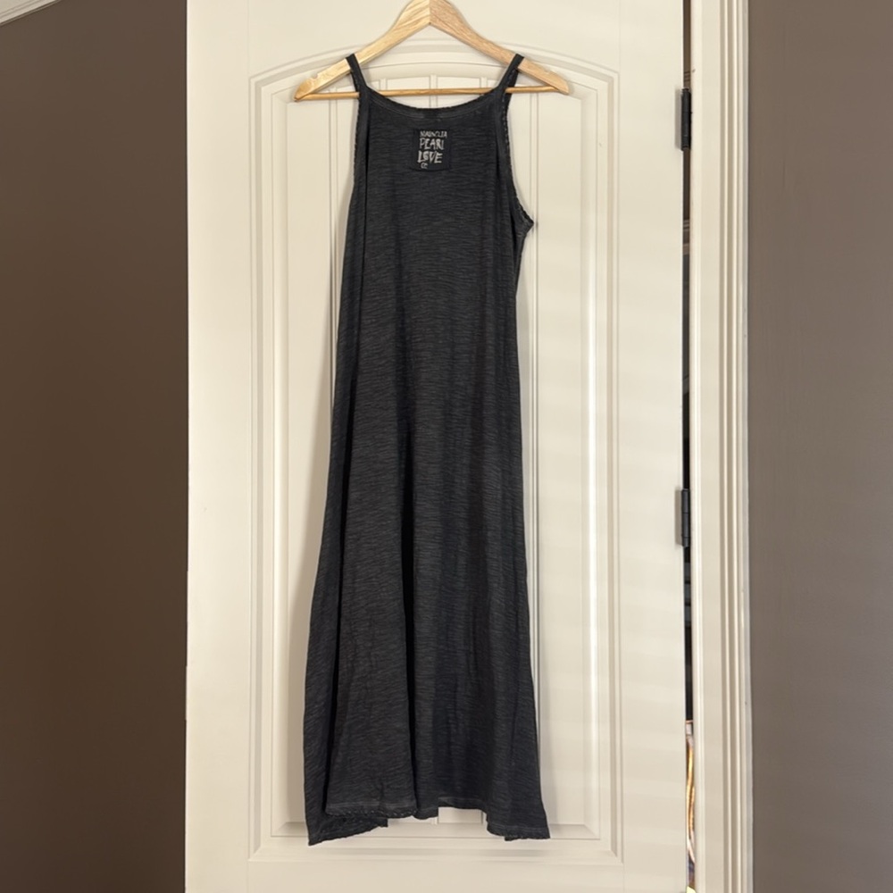 Magnolia Pearl Cotton Jersey Dharma Dye Lana Tank Dress - Picture 2 of 4